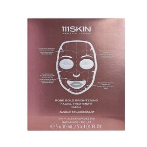 111Skin 111SKIN Rose Gold Brightening Facial Mask Treatment Mask 5 Pack